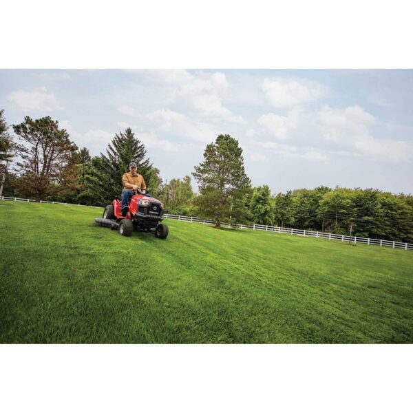 0347060f149b26a4766afc06a94206b155d6e04779bb46fc427ec5199d289f4c 42 in. 547CC Engine Automatic Drive Gas Riding Lawn Mower