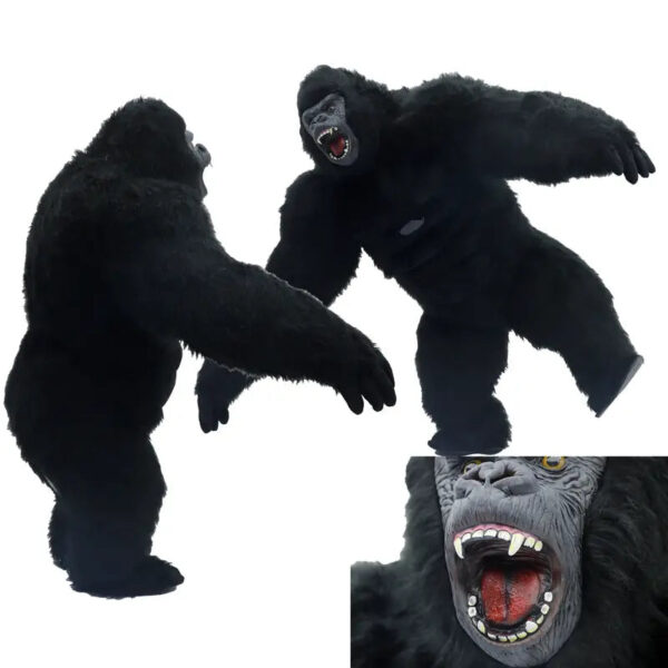 Adult Inflatable Gorilla Costume, Funny Blow Up Suit for Halloween Party Cosplay product image 4 Adult Inflatable Gorilla Costume, Funny Blow Up Suit for Halloween Party Cosplay product image 4