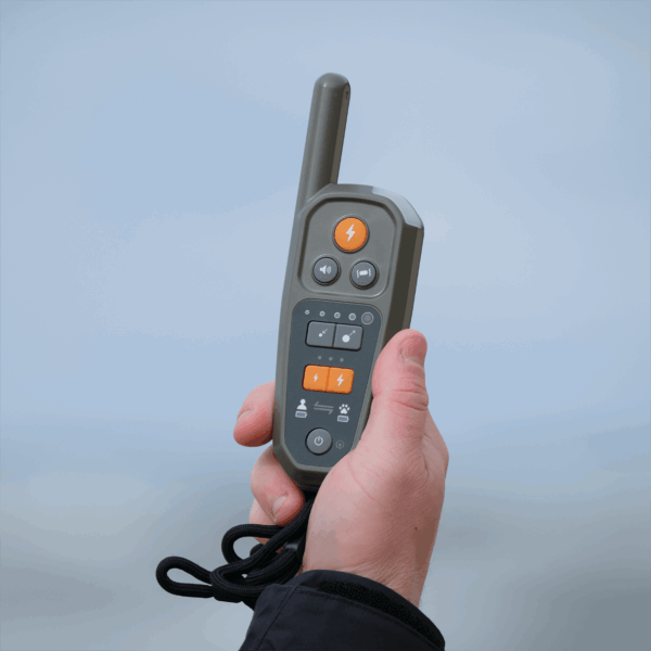 03-handheld-remote Waterproof Virtual Dog Leash & Training Collar System